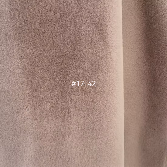 Leopard Printed Super Soft Imitation Rabbit Fur