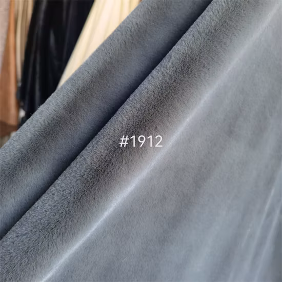 Leopard Printed Super Soft Imitation Rabbit Fur